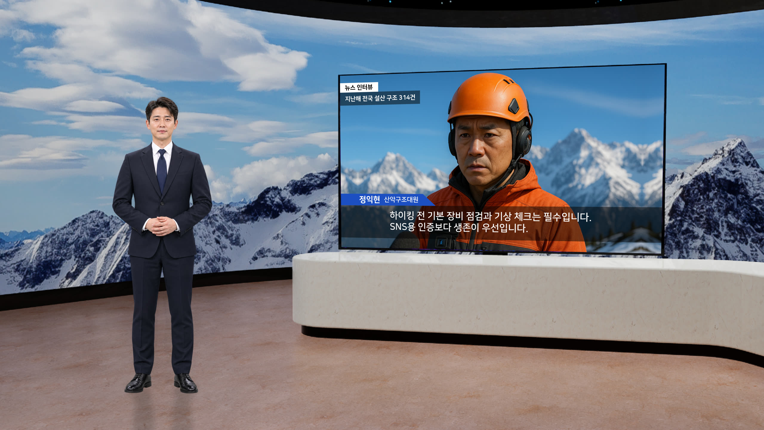 방송형 자막